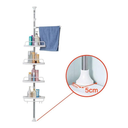 Esquinero De Ducha Ajustable Multi Uso