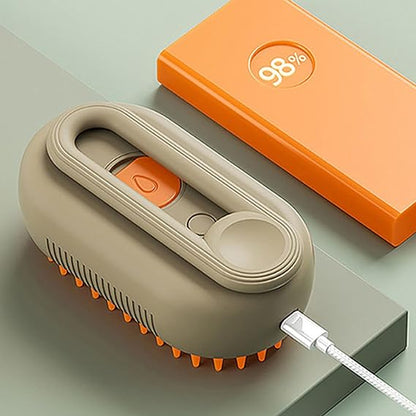 Cepillo De Vapor para mascotas 3 En 1