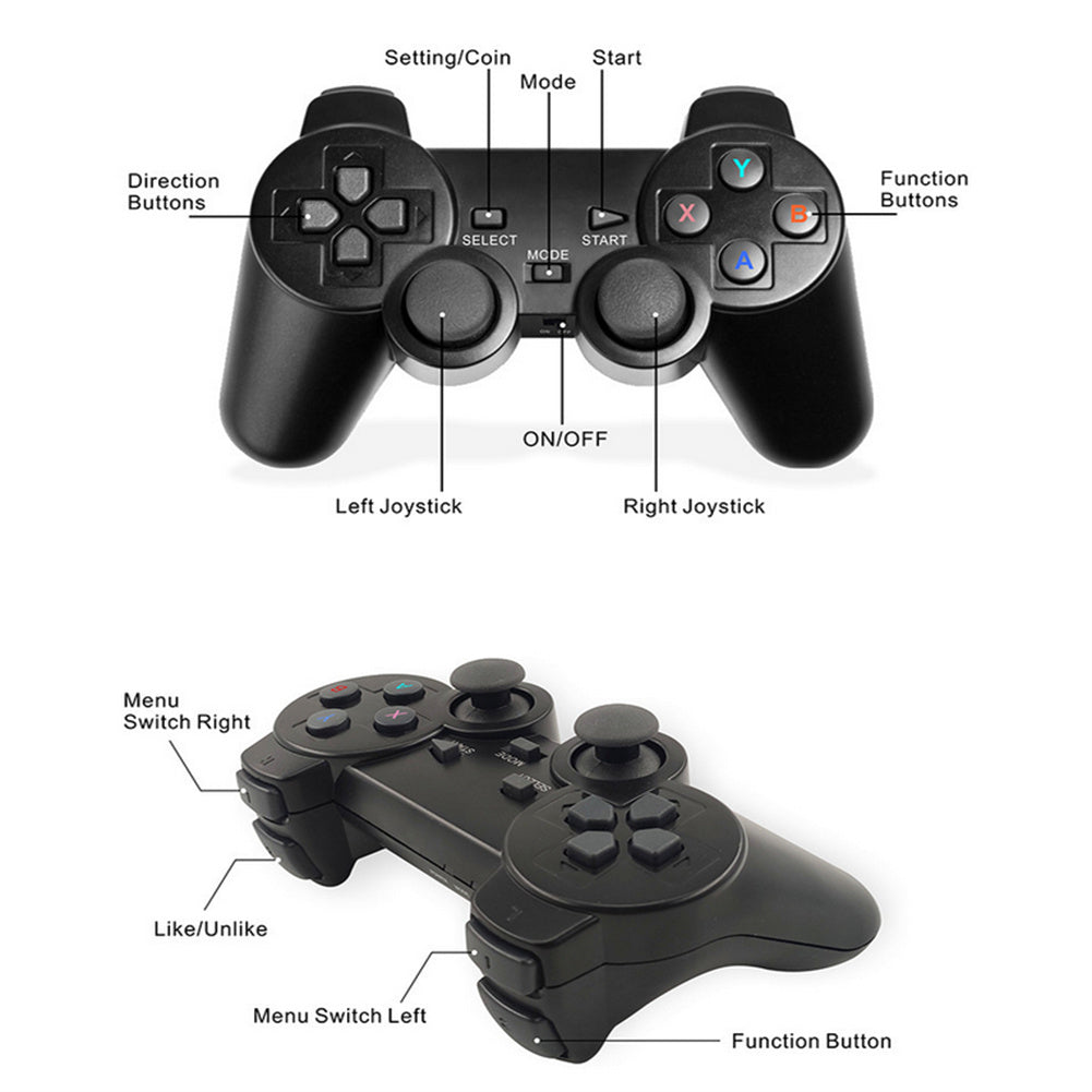 Consola de videojuego game stick 64ga