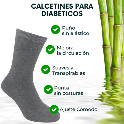 12 PARES - Calcetines Premium Zensox™ para Diabéticos