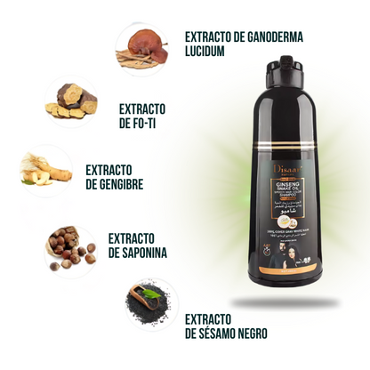 Shampoo Tinte Disaar™ 🌿 Dile Adiós a las Canas