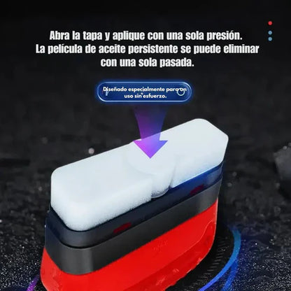 Esponja limpia vidrios empañados