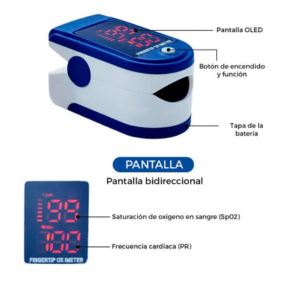 Kit MasVida🌿 Tensiómetro + Oxímetro de Alta Precisión GRATIS