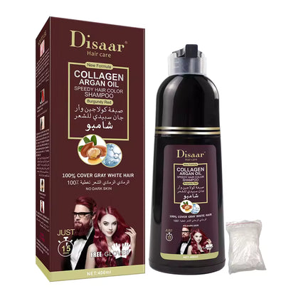 Shampoo Tinte Disaar™ 🌿 Dile Adiós a las Canas