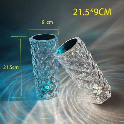 Lampara Cristal Touch