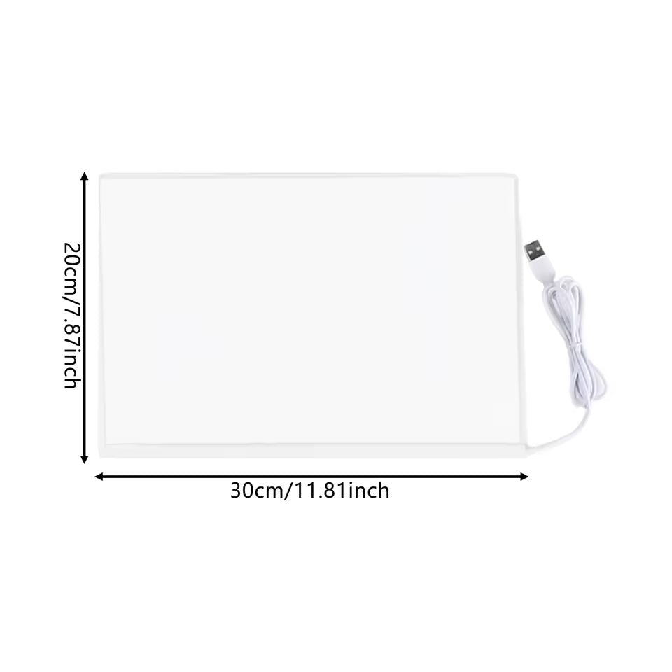 🎁 Pizarra Lampara LED Acrílica + 7 Colores 🌈