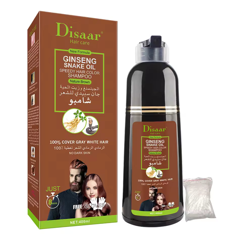 Shampoo Tinte Disaar™ 🌿 Dile Adiós a las Canas